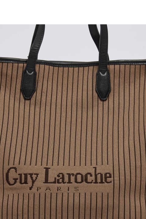 Guy Laroche Large Tote Bag in Brown