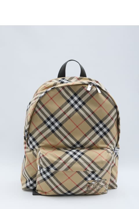 Burberry Backpacks for Men Burberry Check Backpack