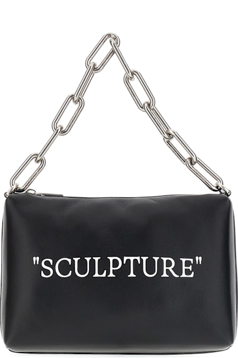 Off-White Bags for Women Off-White Black Leather Handbag