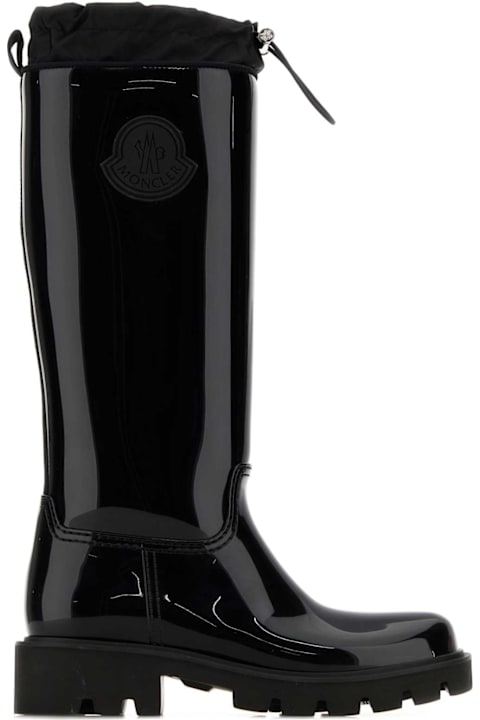 Moncler Black Rubber Kick Stream Boots
