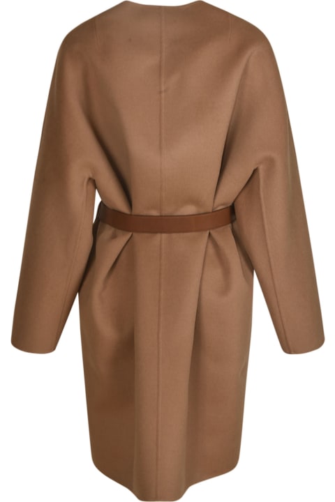 Fashion for Women Prada Belted Buttoned Dress