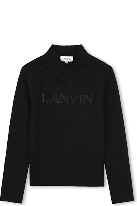 Lanvin for Kids Lanvin Pull Con Logo