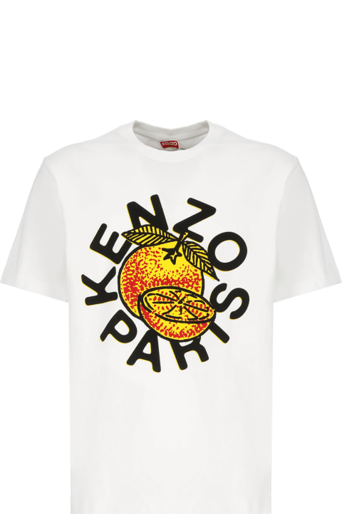 メンズ新着アイテム Kenzo 'kenzo Orange' T-shirt