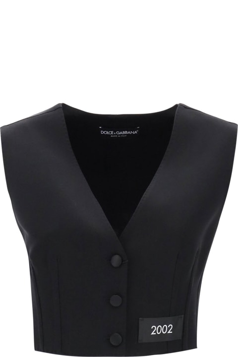 Dolce & Gabbana Clothing for Women Dolce & Gabbana Re-edition Tailoring Waistcoat