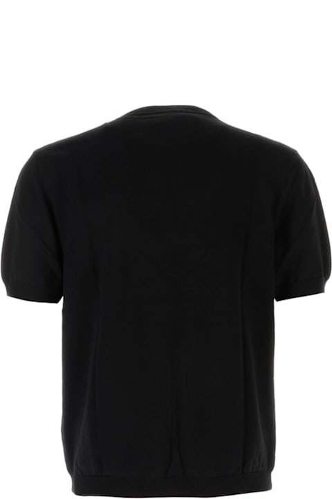 Missoni Clothing for Men Missoni Black Cotton T-shirt