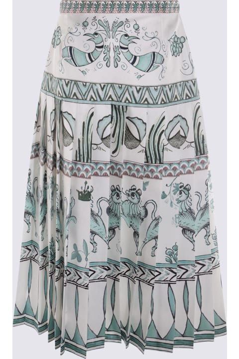 Fabiana Filippi for Women Fabiana Filippi White Silk Skirt