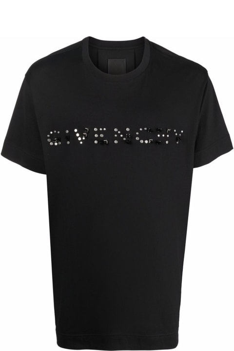 Givenchy Men Givenchy Cotton Logo T-shirt