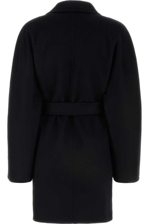Coats & Jackets for Women Max Mara Black Cashmere Harold Coat