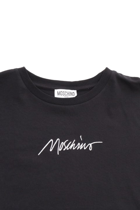 Moschino for Kids Moschino Black T-shirt