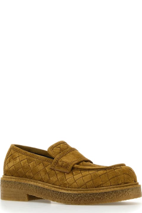 أحذية اللوفرز والبوت لـ القسم الرجالي Bottega Veneta Loafer Intreccio