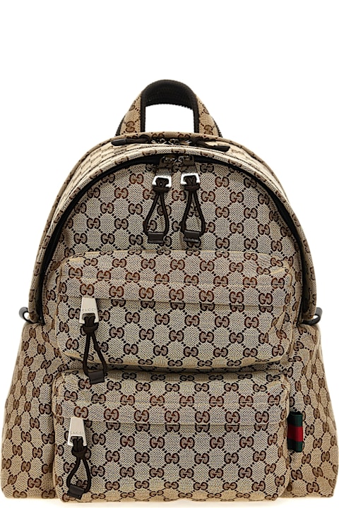 Backpacks for Men Gucci Medium Gg Backpack