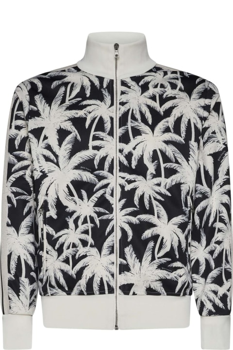 メンズ Palm Angelsのフリース＆ラウンジウェア Palm Angels Palm Print Sweater