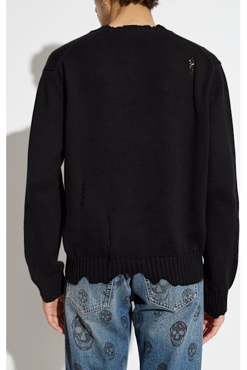 آخر صيحات الموضة من القسم الرجالي Alexander McQueen Alexander Mcqueen Sweater With Logo