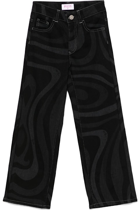 Pucci for Kids Pucci Jeans Gamba Ampia