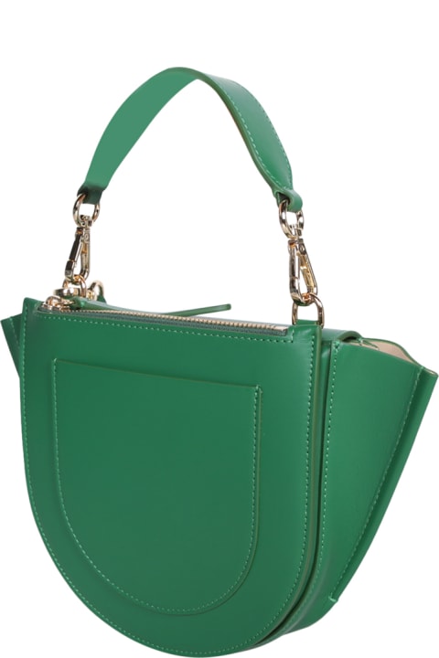Wandler Bags for Women Wandler Hortensia Mini Green Bag