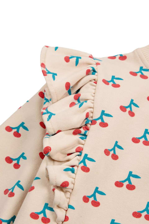 Bobo Choses for Kids Bobo Choses Baby Cherry All Over Ruffle Sweatshirt