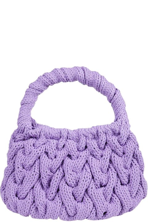 J.W. Anderson لـ Women J.W. Anderson Cable Knit Tote Bag