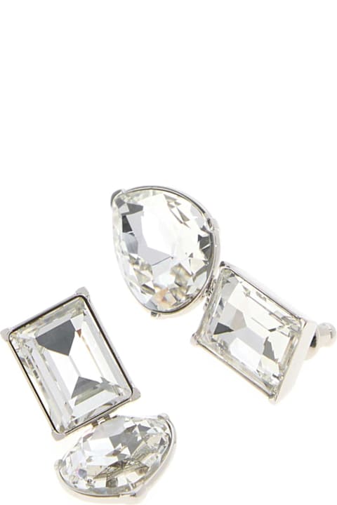 Homeware Alexander McQueen Silver Metal Cocktail Earrings