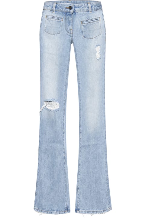 Palm Angels for Women Palm Angels Denim Bootcut Jeans