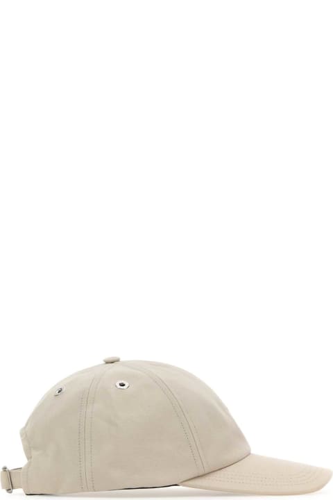 Hats for Men Ami Alexandre Mattiussi Cappuccino Cotton Baseball Cap