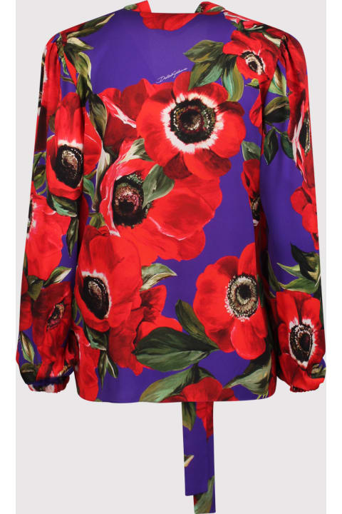 Clothing for Women Dolce & Gabbana Dolce & Gabbana Floral-print Blouse