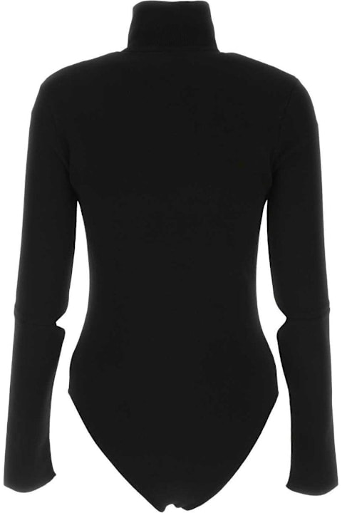 Homeware Courrèges Cut-out Long-sleeved Bodysuit