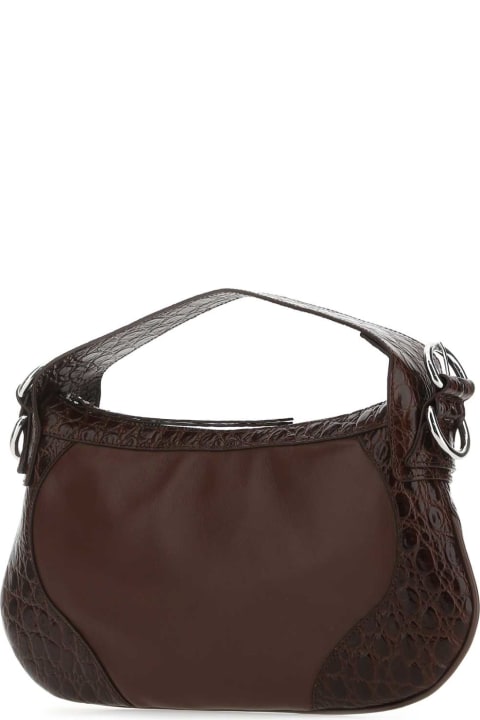 BY FAR Totes for Women BY FAR Brown Leather Yana Handbag