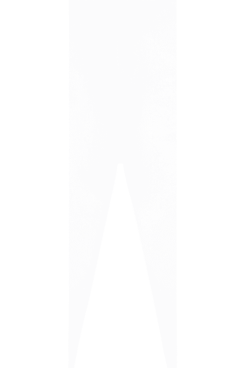 Balmain Bottoms for Baby Boys Balmain White Trousers For Baby Girl With Logo