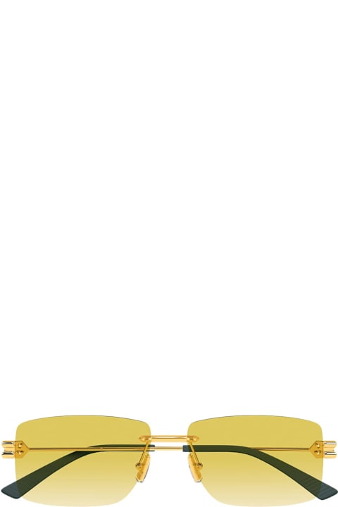 Bottega Veneta Eyewear for Kids Bottega Veneta Eyewear Bv1126s-006 - Gold Sunglasses