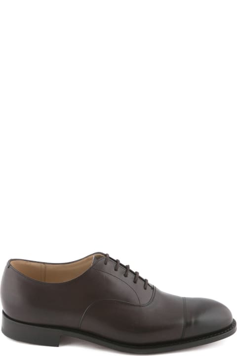 Church's Shoes for Men Church's Consul 173 Light Ebony Nevada Calf Oxford Shoe