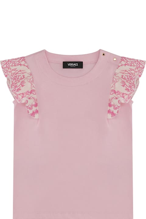 Young Versace for Kids Young Versace Cotton Crew-neck T-shirt