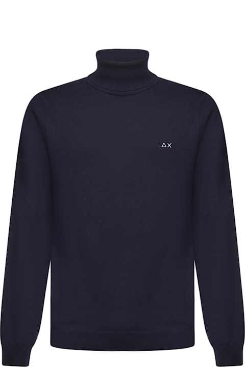 Sun 68 for Women Sun 68 Cotton And Wool Turtleneck Sweater