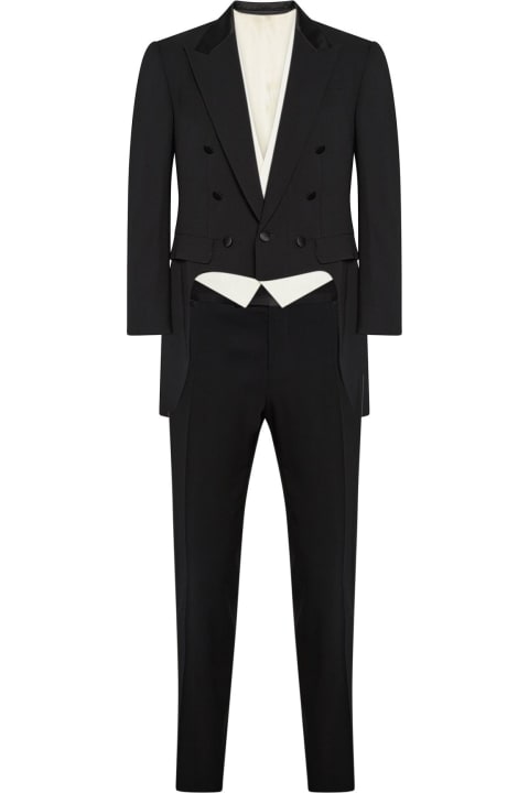 Dolce & Gabbana Suits for Men Dolce & Gabbana Wool Frac Suit
