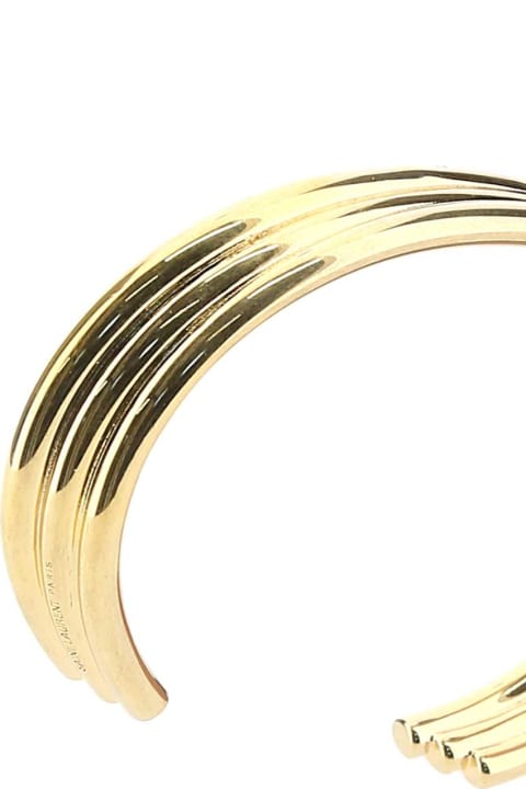 ウィメンズ ブレスレット Saint Laurent Gold Metal Bracelet