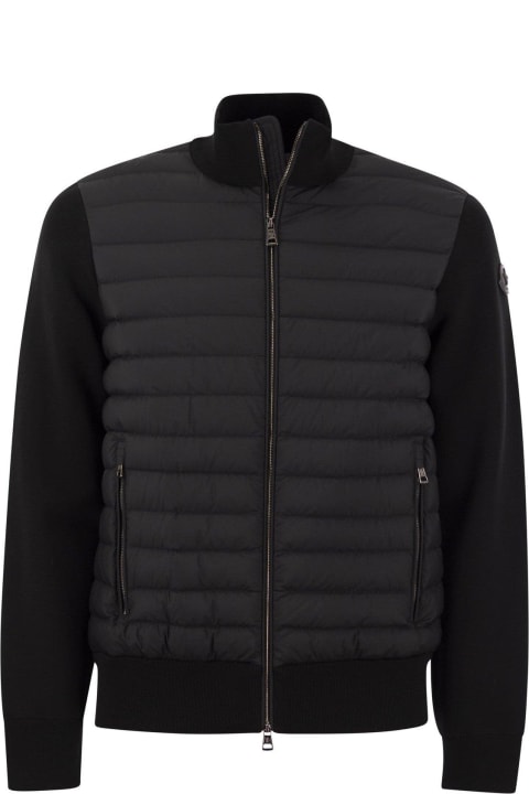 Moncler Sale for Women Moncler Padded Zip-up Cardigan