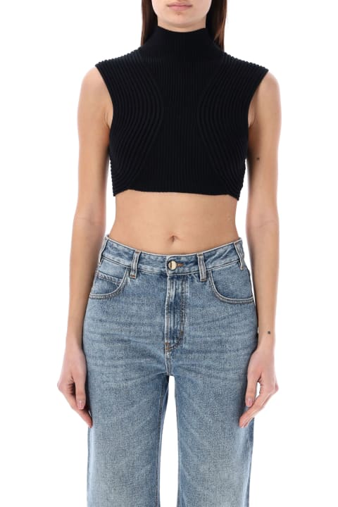 Jeans for Women Chloé High Neck Cropped Top