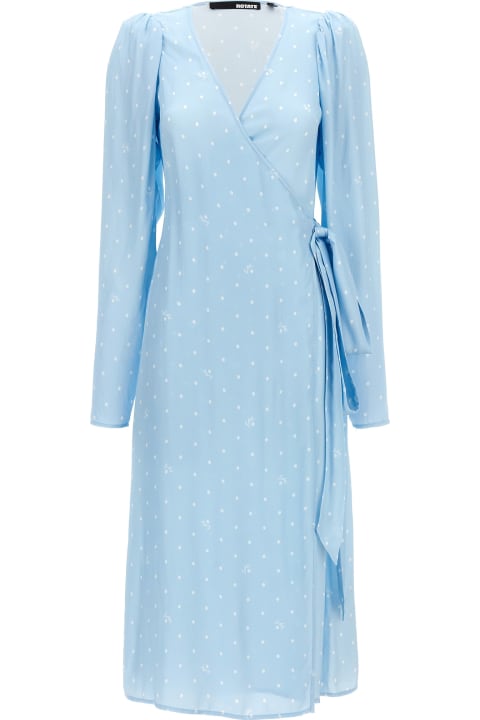 Rotate by Birger Christensen Dresses for Women Rotate by Birger Christensen 'textured Midi Wrap' Dress