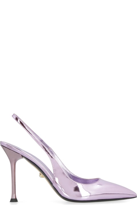 Homeware Alevì Sally Leather Slingback Pumps