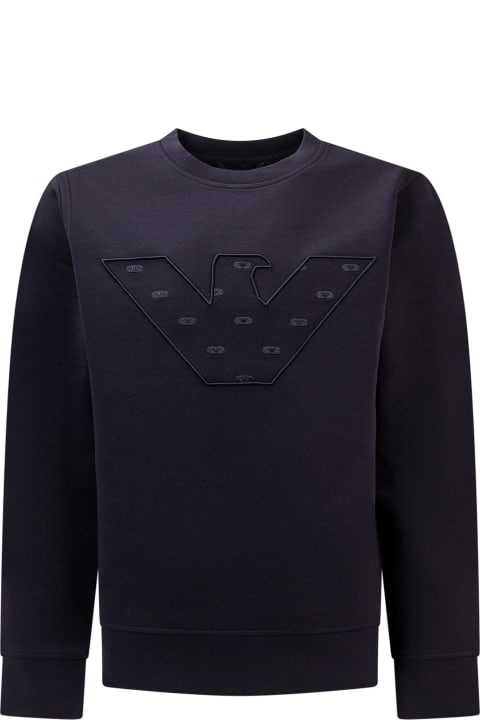 ガールズ Emporio Armaniのニットウェア＆スウェットシャツ Emporio Armani Sweatshirt With Logo