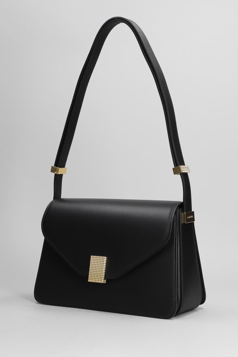 Lanvin for Women Lanvin Shoulder Bag In Black Leather