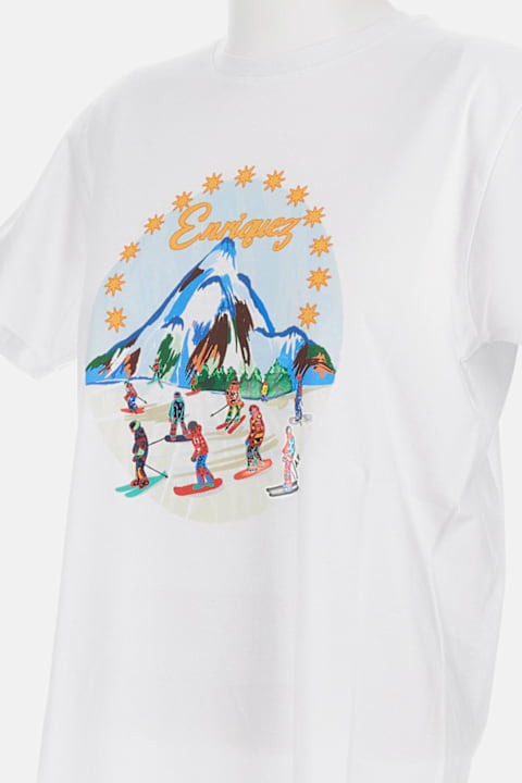 Alessandro Enriquez for Men Alessandro Enriquez Crewneck Cotton T-shirt