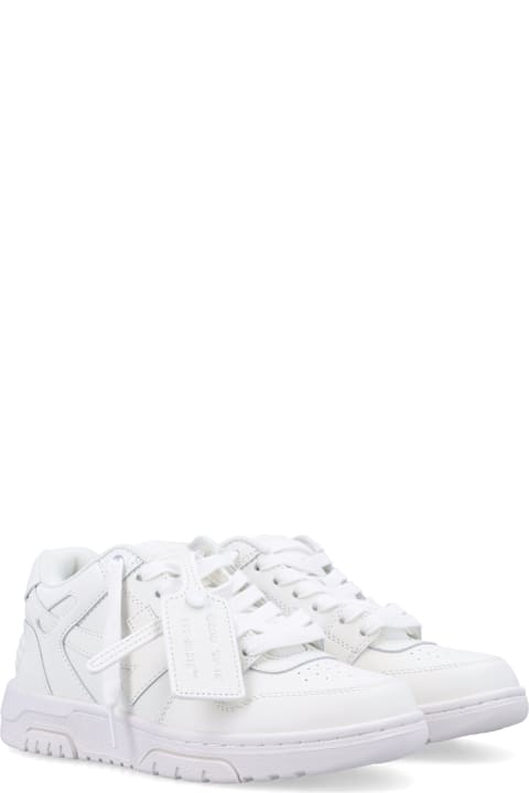 Off-White Total White Out Of Office Woman's Sneakers