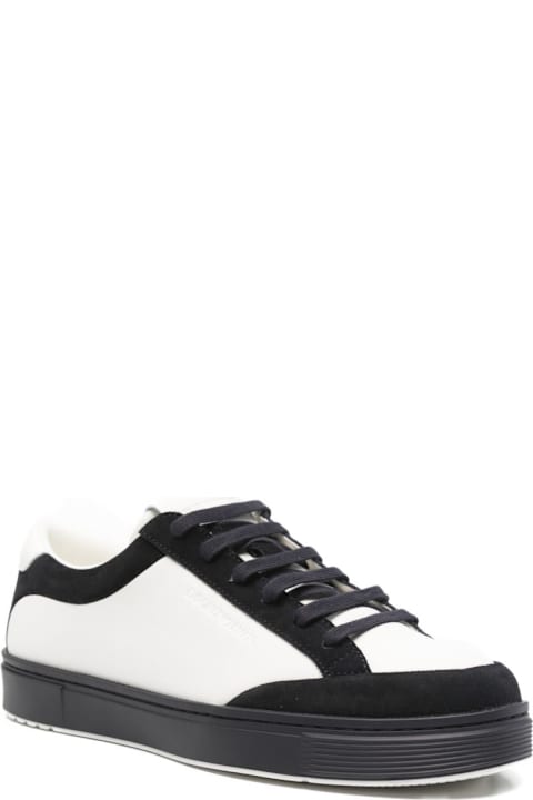 Emporio Armani Leather Sneakers