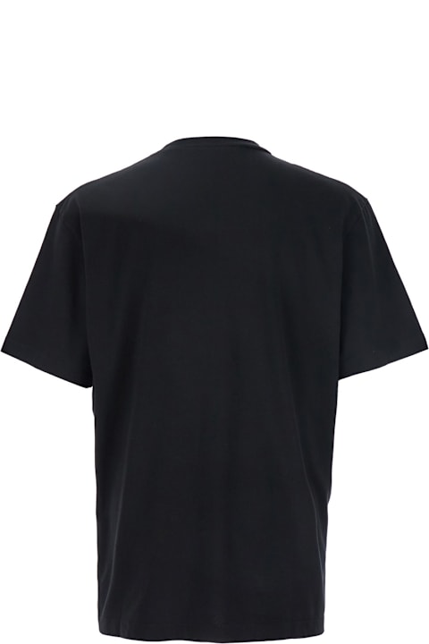 Dsquared2 for Men Dsquared2 Black Crewneck T-shirt In Cotton Man
