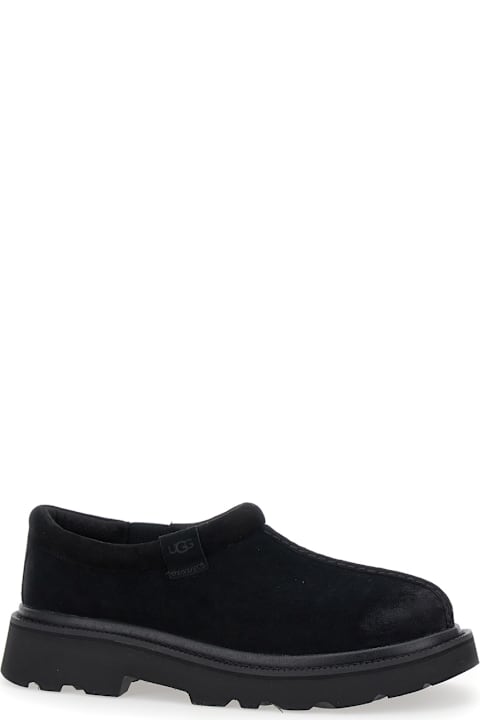 UGG for Homeware UGG 'tasman' Black Mule With Raised Sole In Suede Man