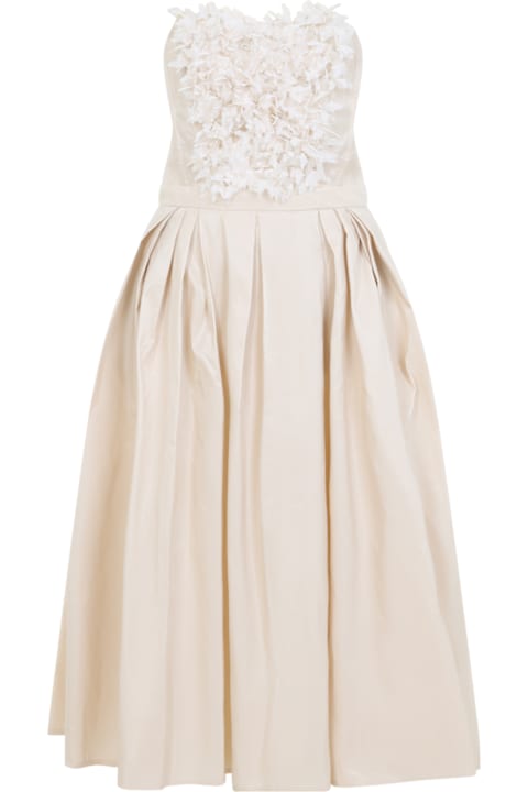 Elisabetta Franchi for Kids Elisabetta Franchi Embroidered Mini Dress