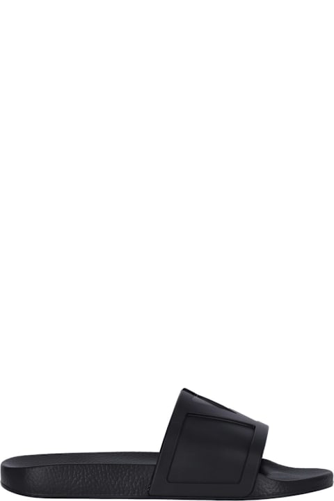 Homeware Valentino Garavani Logo Slide Sandals