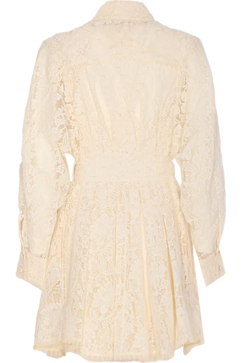 Zimmermann Dresses for Women Zimmermann Downing Tuck Mini Dress