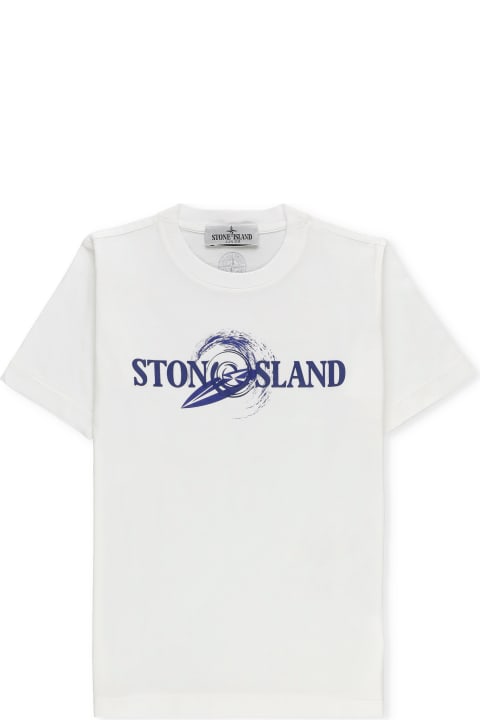 Stone Island for Boys Stone Island Cotton T-shirt