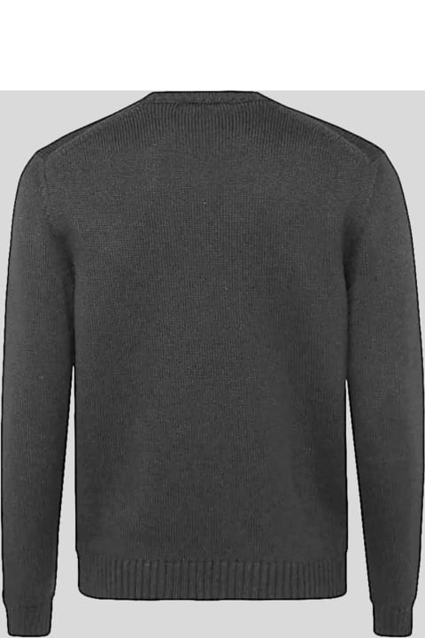 Sweaters for Men Zanone Grey Wool Sweater
